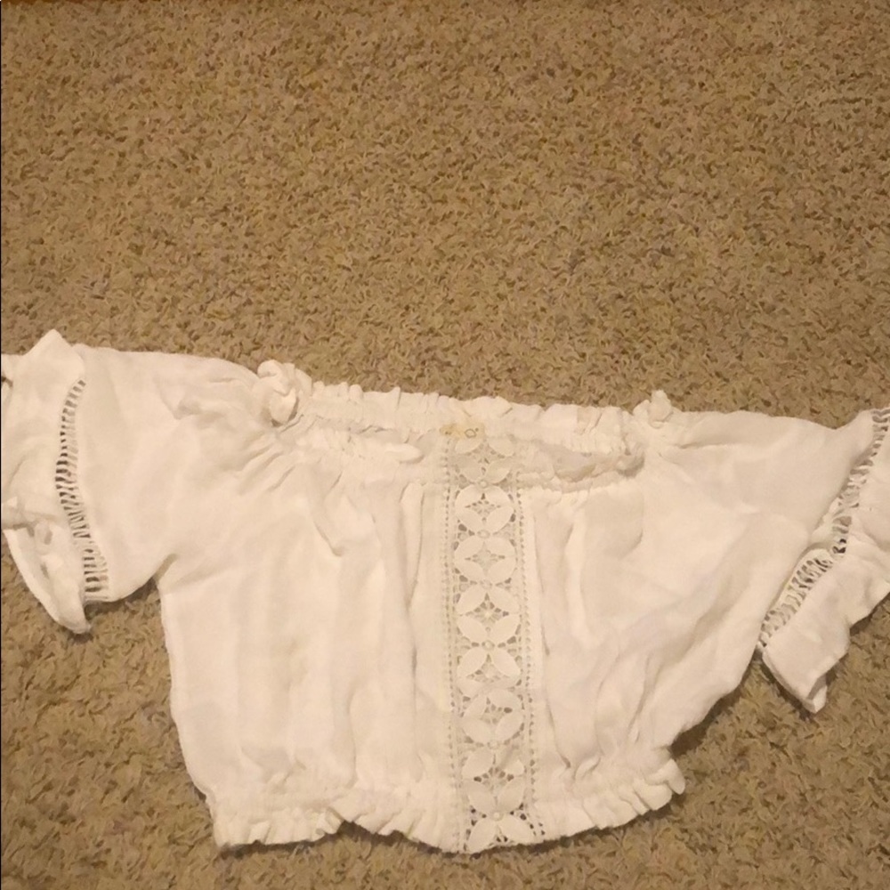 Adorable girls crop top